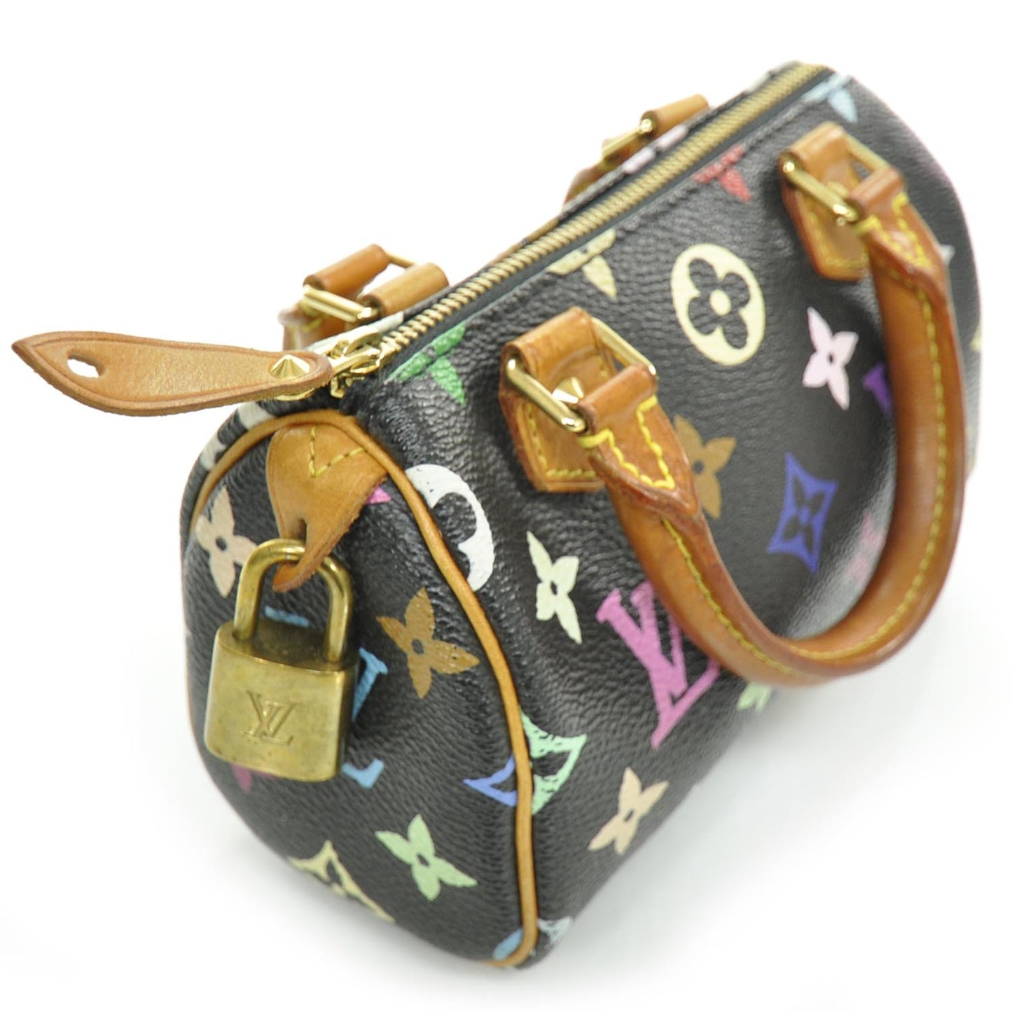 Monogram Multicolor Mini Sac HL Speedy Black