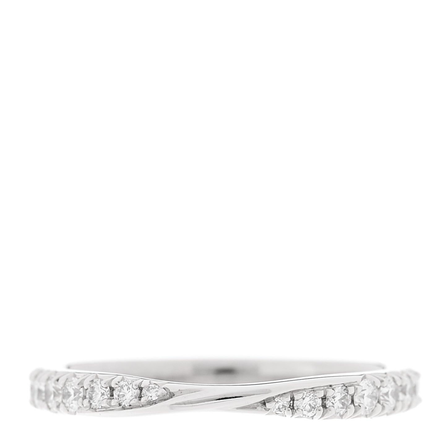 Platinum Diamond Eternity Wedding Band Ring 47 4.25