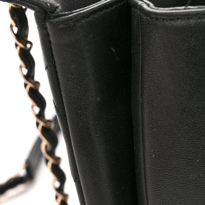 Chanel Lambskin Quilted Medium Trendy CC Flap Dual Handle Bag Black 16 of 21