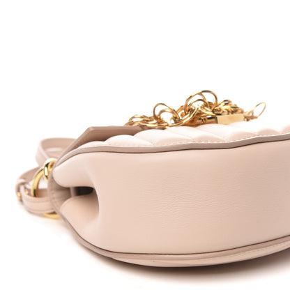 Chloe Calfskin Quilted Mini Drew Bijou Shoulder Bag Cement Pink 6 of 11