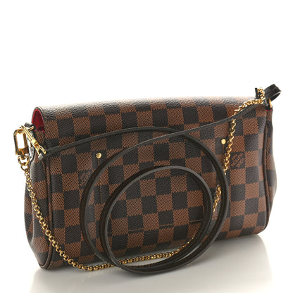 Louis Vuitton Damier Ebene Favorite MM 3 of 10
