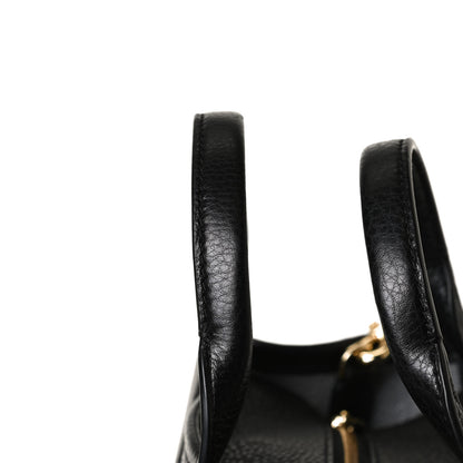 Marc Jacobs Grained Calfskin Small The Tote Bag Black 11 of 14