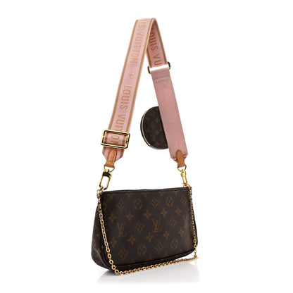 Louis Vuitton Monogram Multi Pochette Accessories Rose Clair 3 of 12