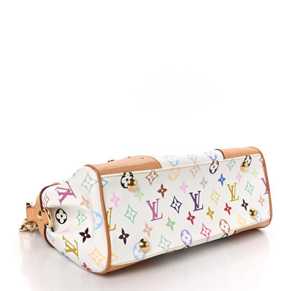 Louis Vuitton Monogram Multicolor Beverly MM White 4 of 11