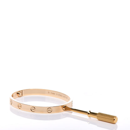 Cartier 18K Yellow Gold LOVE Bracelet 16 4 of 7