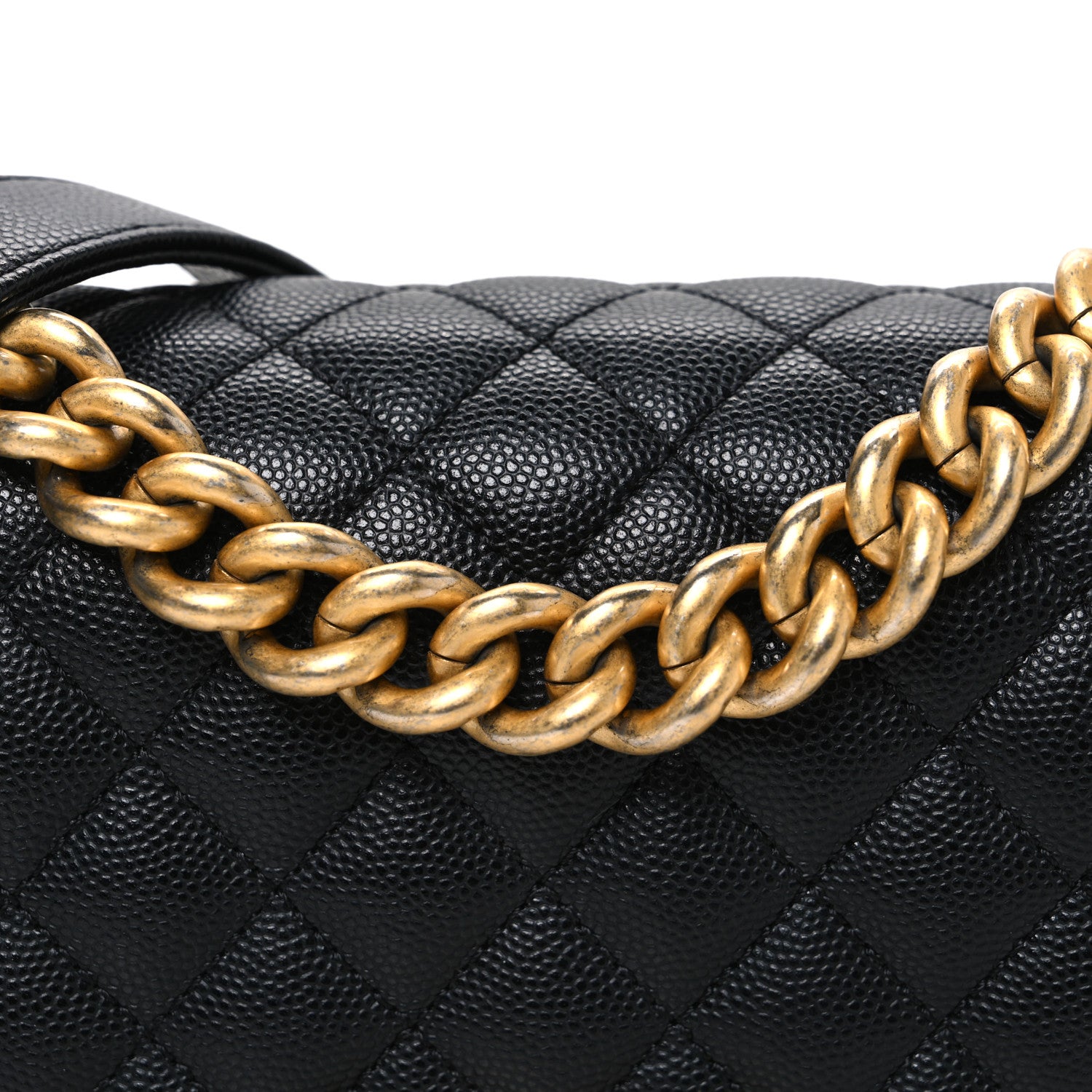 Chanel Caviar Quilted Small Boy Flap Black 8 of 10