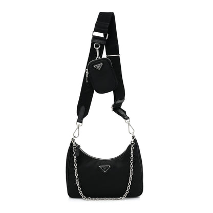 Prada Nylon Re-Edition 2005 Shoulder Bag Black 1 of 13