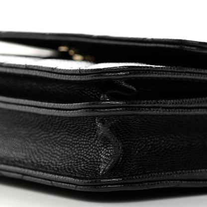 Chanel Caviar Quilted Square Wallet On Chain WOC Black 12 of 12