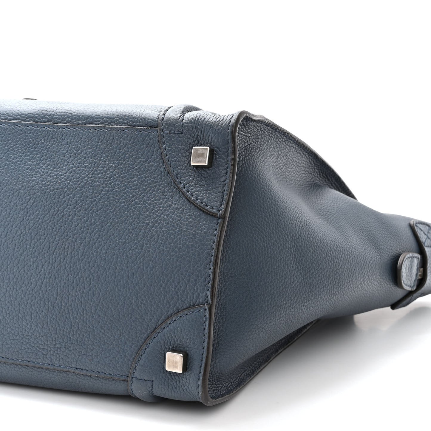 Drummed Calfskin Mini Luggage Orage