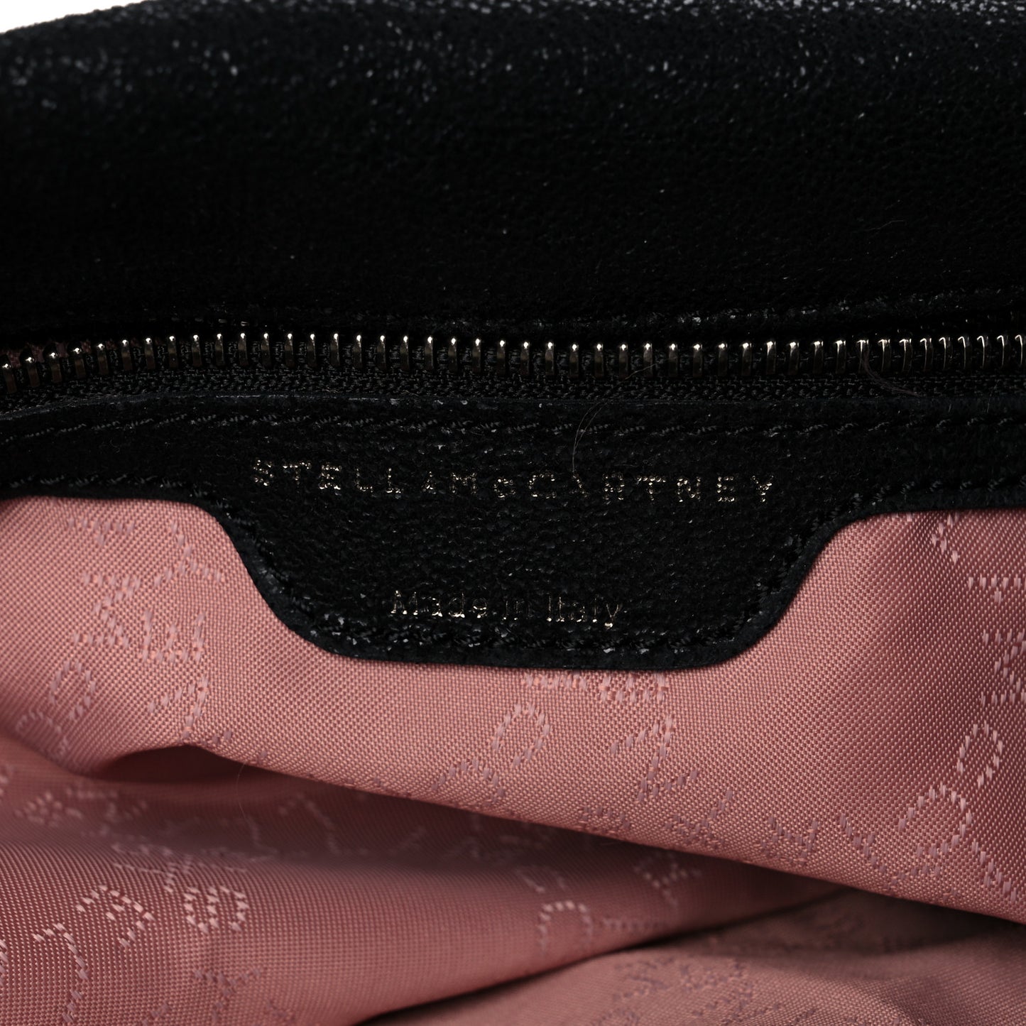 Shaggy Deer Falabella Fold Over Tote Black