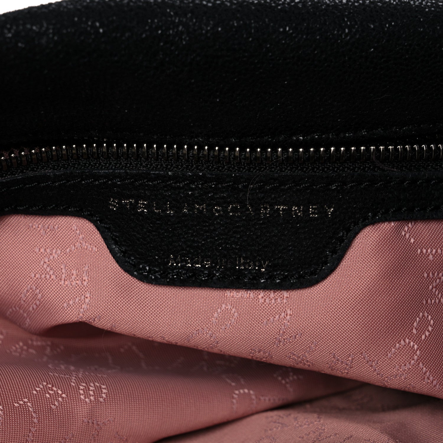 Stella McCartney Shaggy Deer Falabella Fold Over Tote Black 6 of 9