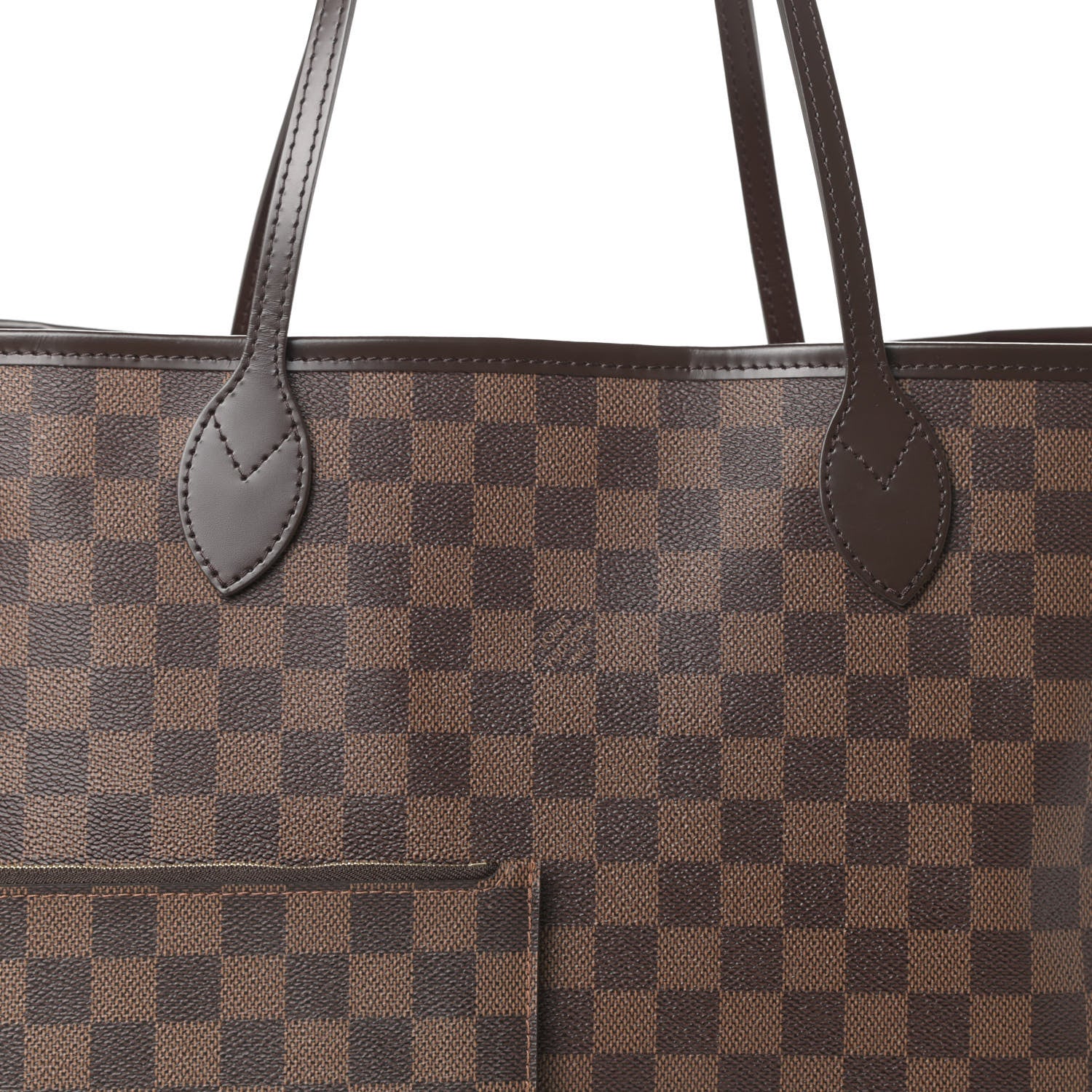 Louis Vuitton Damier Ebene Neo Neverfull MM 7 of 9
