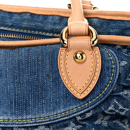 Louis Vuitton Denim Neo Cabby MM Blue 11 of 16
