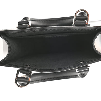 Louis Vuitton Epi Petit Sac Plat Black 5 of 7