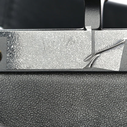 Fendi Vitello Seta Shiny Nappa Medium Peekaboo Iconic Satchel Black 15 of 18