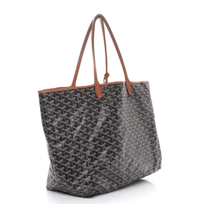 Goyard Goyardine Saint Louis GM Black Gold 4 of 14