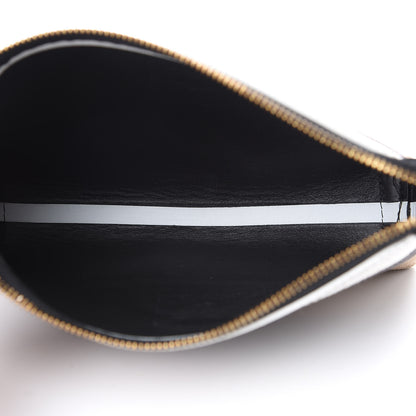 Burberry House Check Medium Duncan Pouch White Black 4 of 9