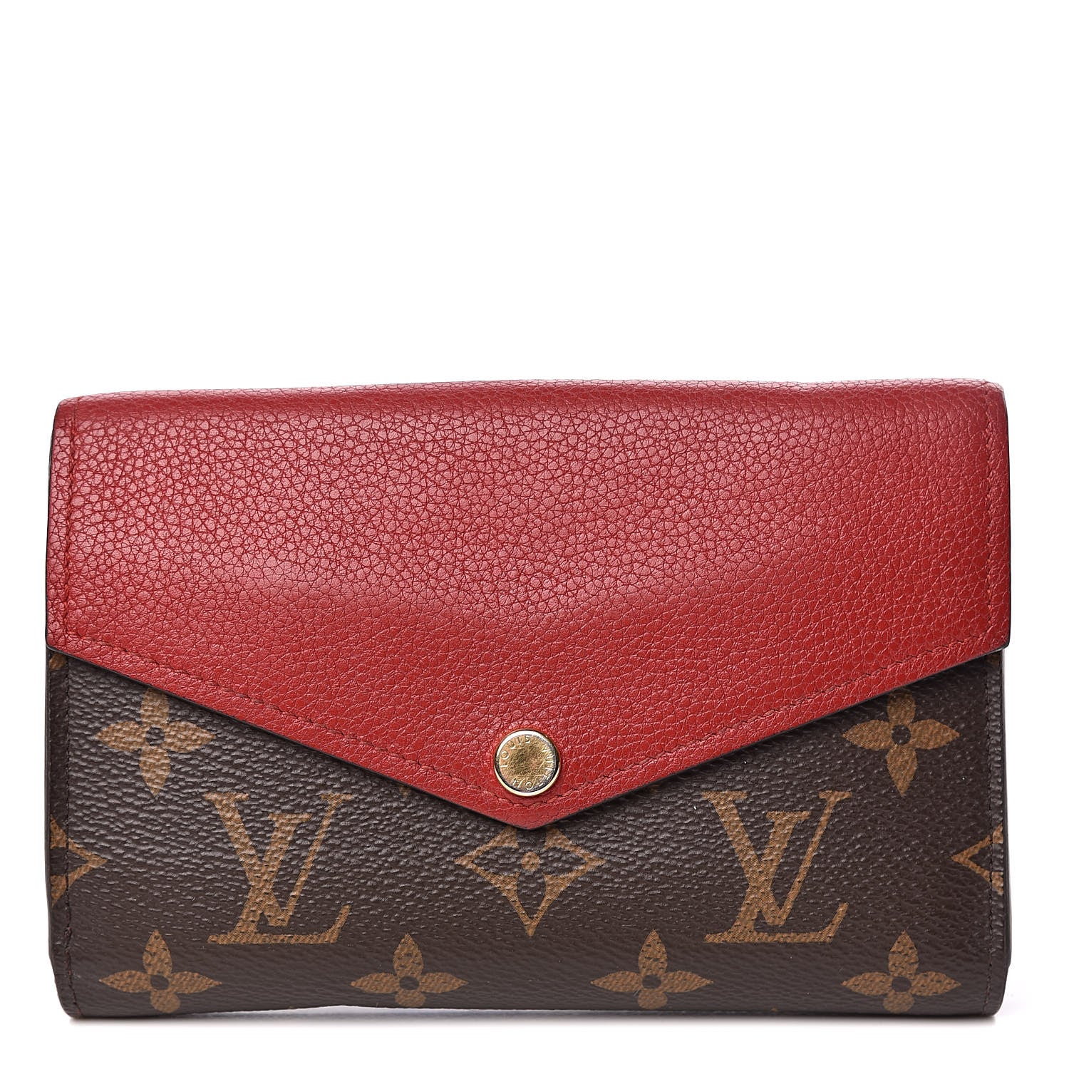 Louis Vuitton Monogram Pallas Compact Wallet Cherry 1 of 10