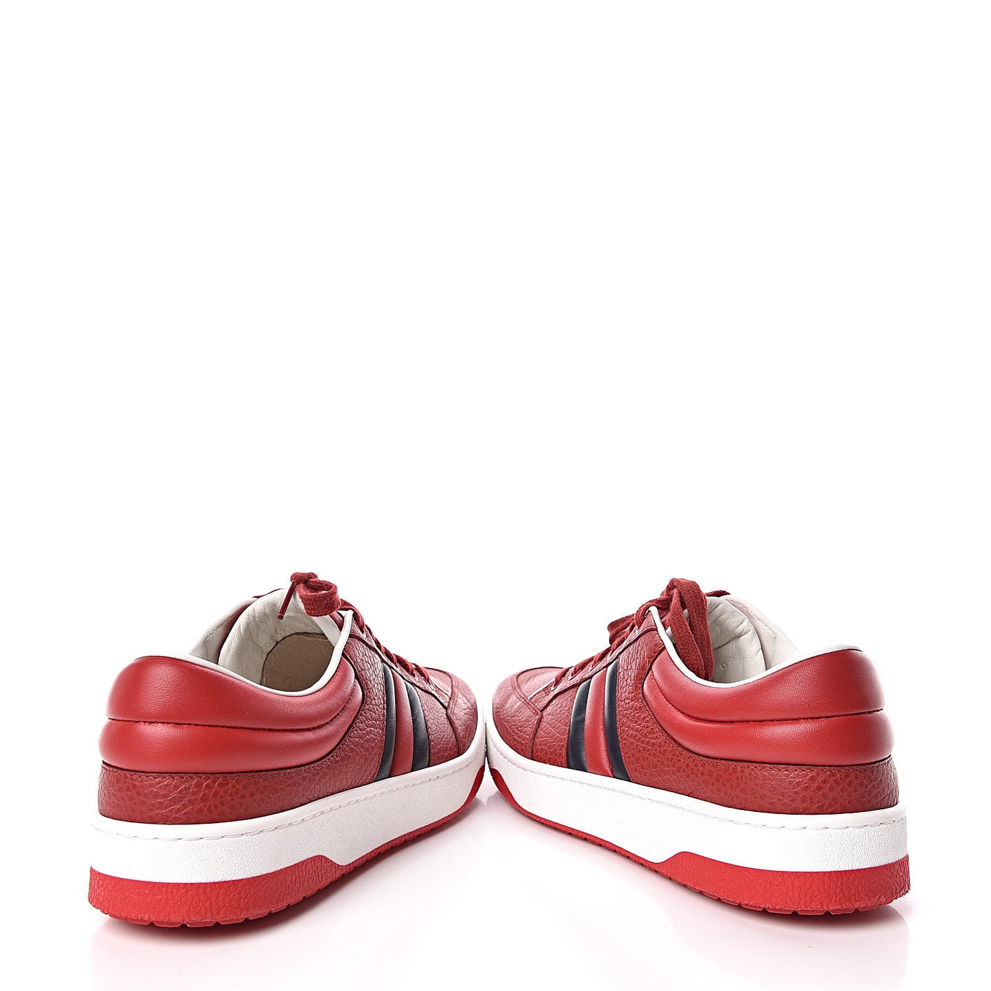 Calfskin Womens New Praga Karibu Sneakers 40 Red