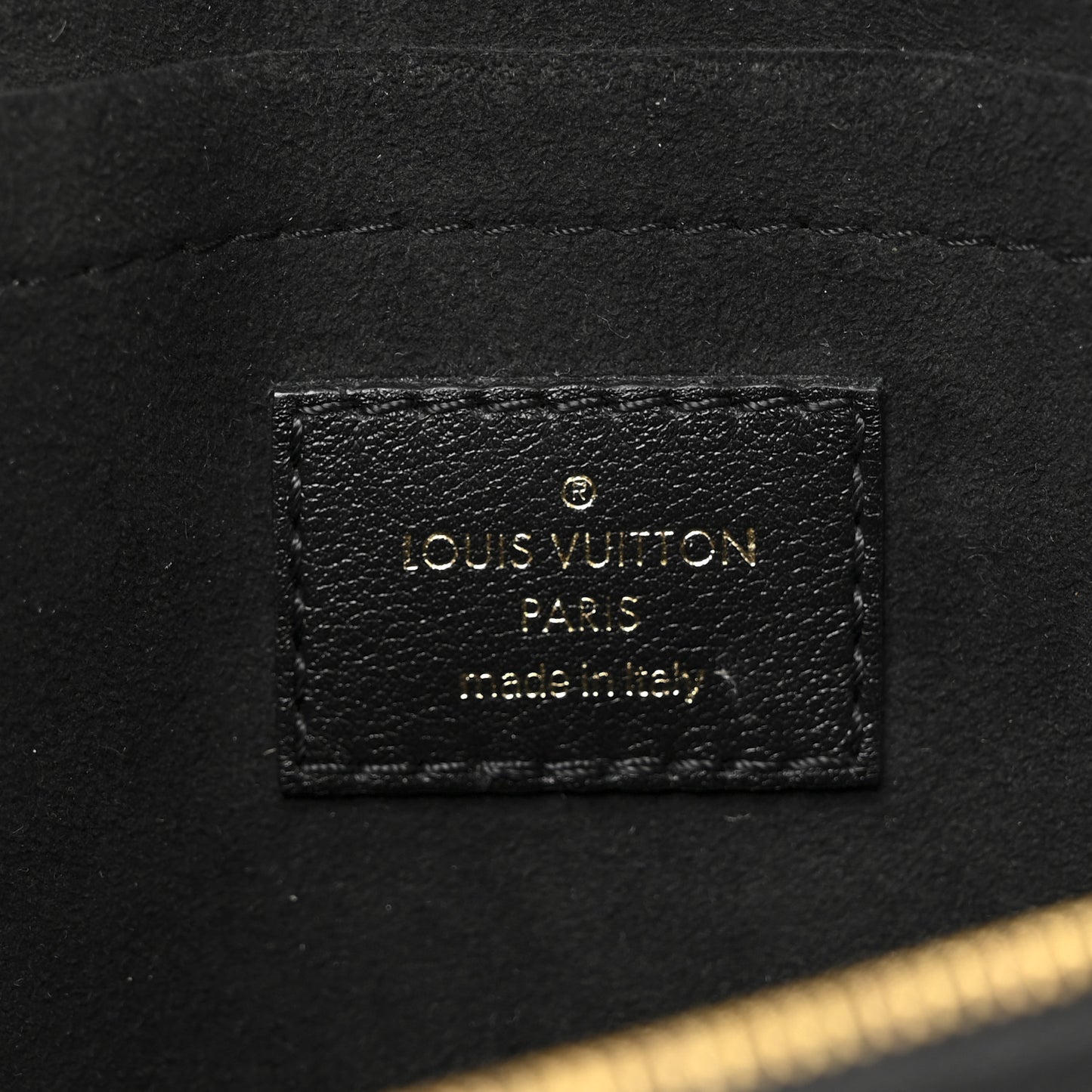 Calfskin LV New Wave Chain Bag GM Black