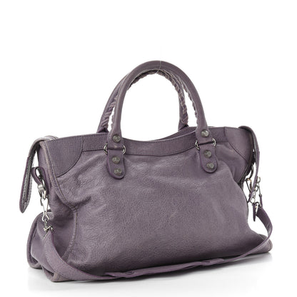 Balenciaga Agneau Giant 12 Silver Hardware City Glycine 3 of 10