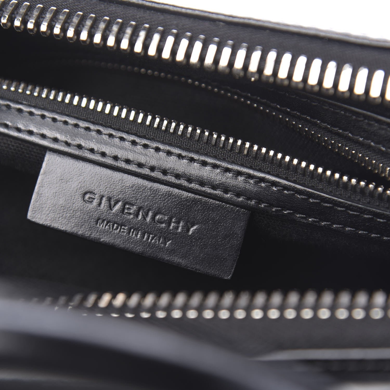 Givenchy Shiny Lord Calfskin Medium Antigona Black 6 of 22