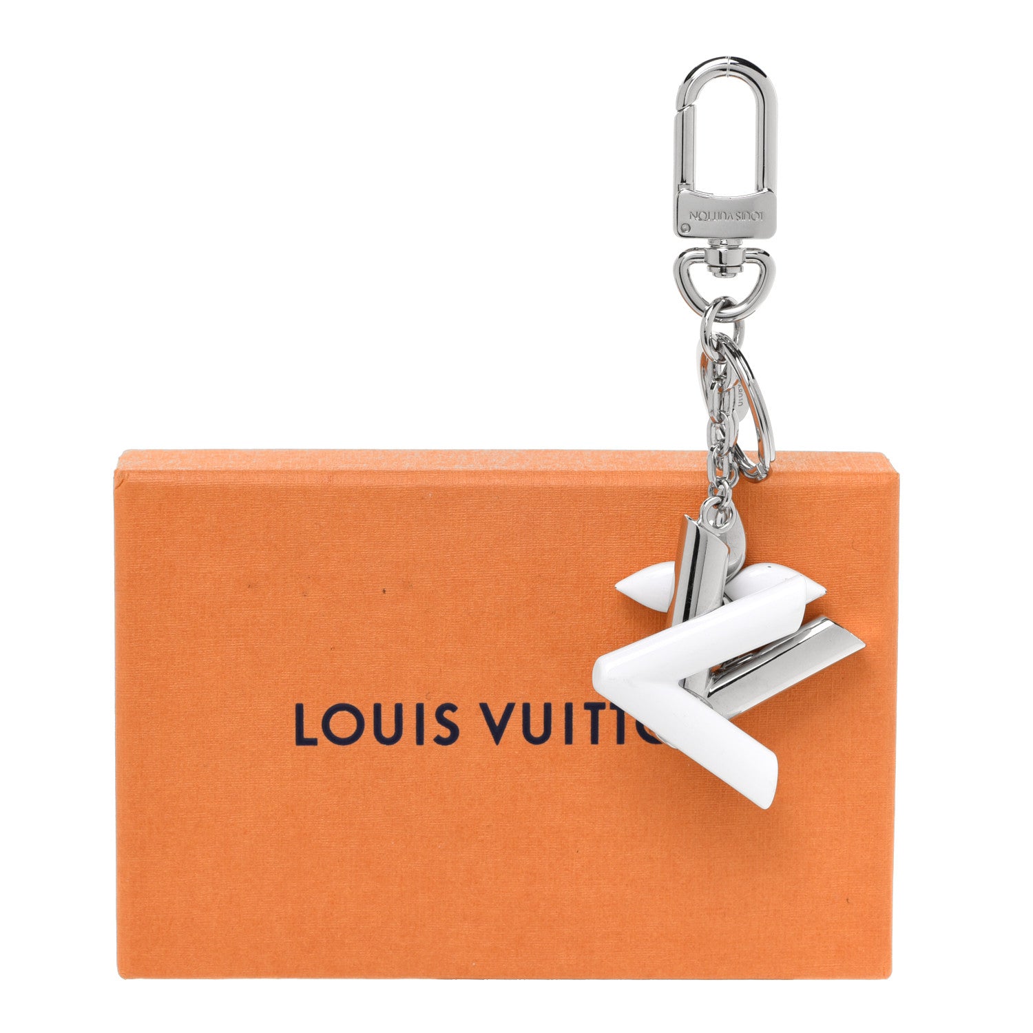 Louis Vuitton Twist Bag Charm Key Holder White 5 of 5
