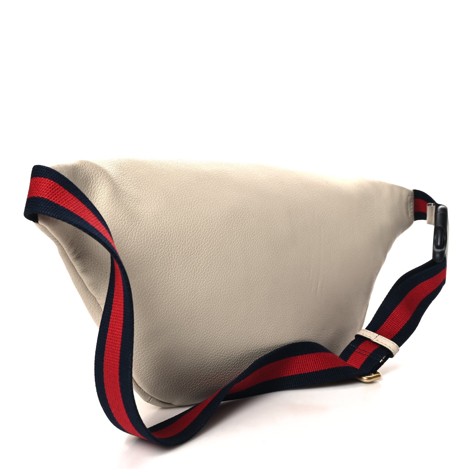 Gucci Grained Calfskin Logo Belt Bag White 3 of 12