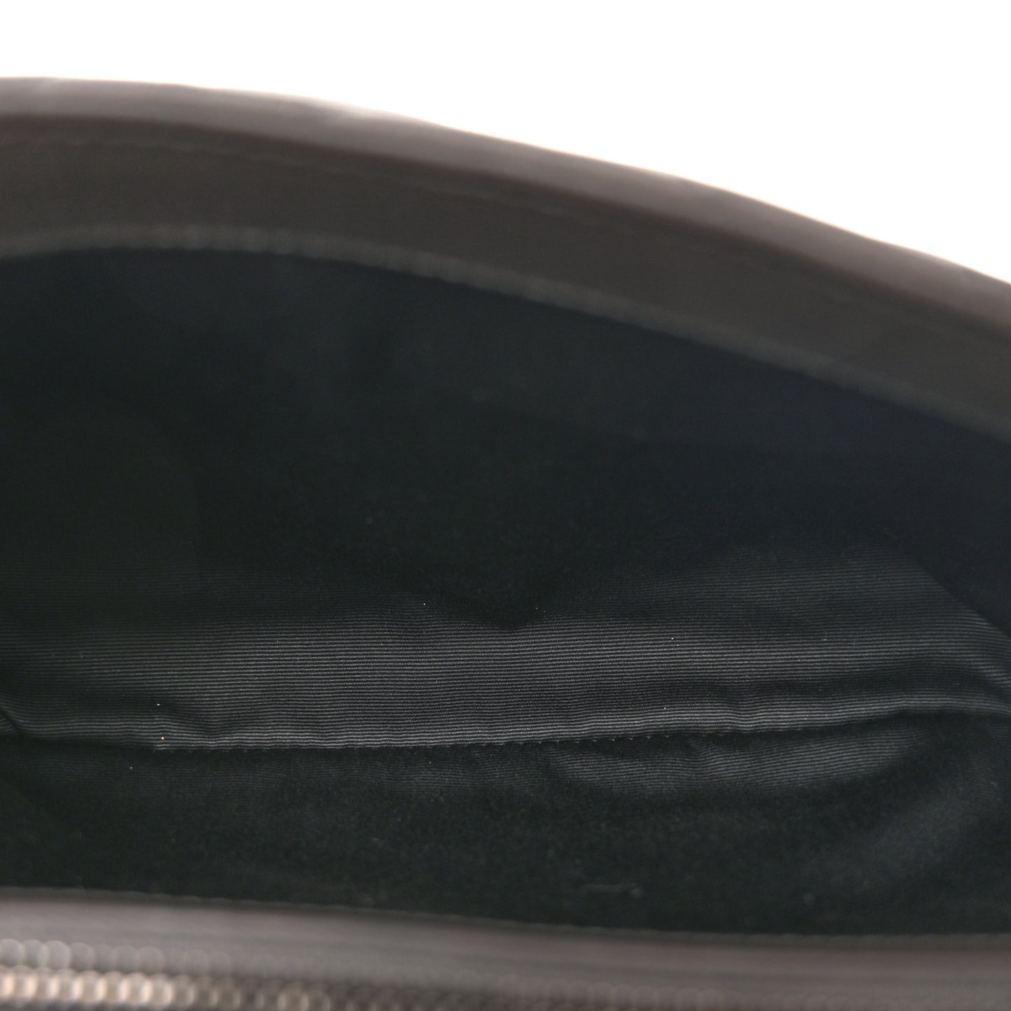 Sheepskin Matelasse Chevron Monogram Medium College Bag Asphalt