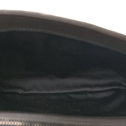 Saint Laurent Sheepskin Matelasse Chevron Monogram Medium College Bag Asphalt 5 of 13