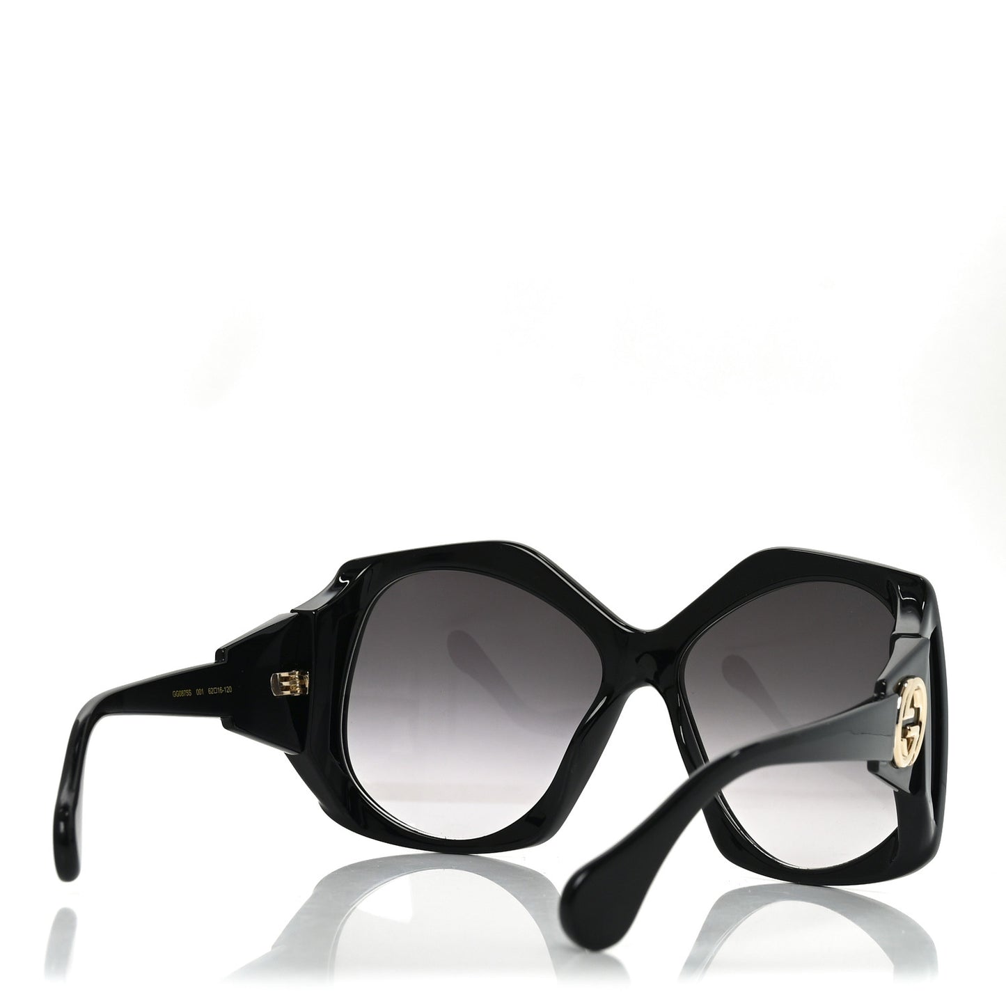 Round Sunglasses GG0875S Black
