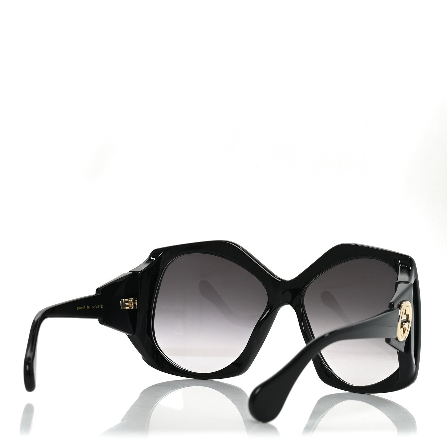 Gucci Round Sunglasses GG0875S Black 4 of 7