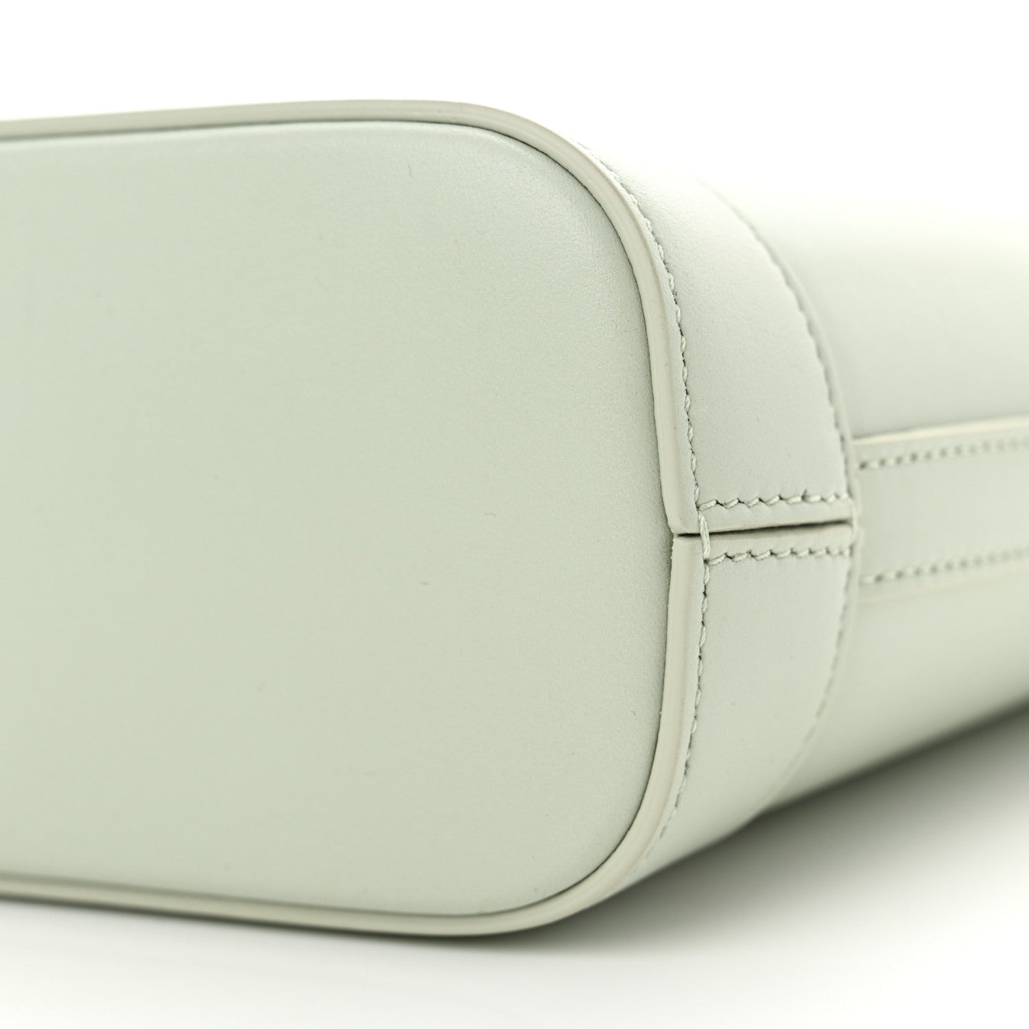 Celine Smooth Calfskin Mini Cuir Triomphe Bucket Bag Jade 10 of 12