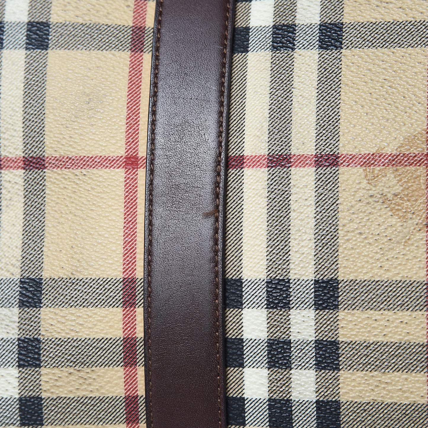 Haymarket Check Duffle Bag Brown