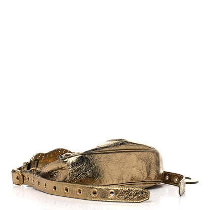Balenciaga Metallic Agneau Arena Le Cagole Shoulder Bag XS Gold 5 of 10