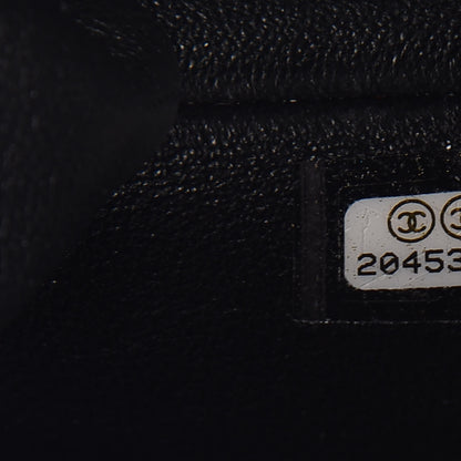 Chanel Caviar Quilted Clutch With Chain Flap Black 9 of 10