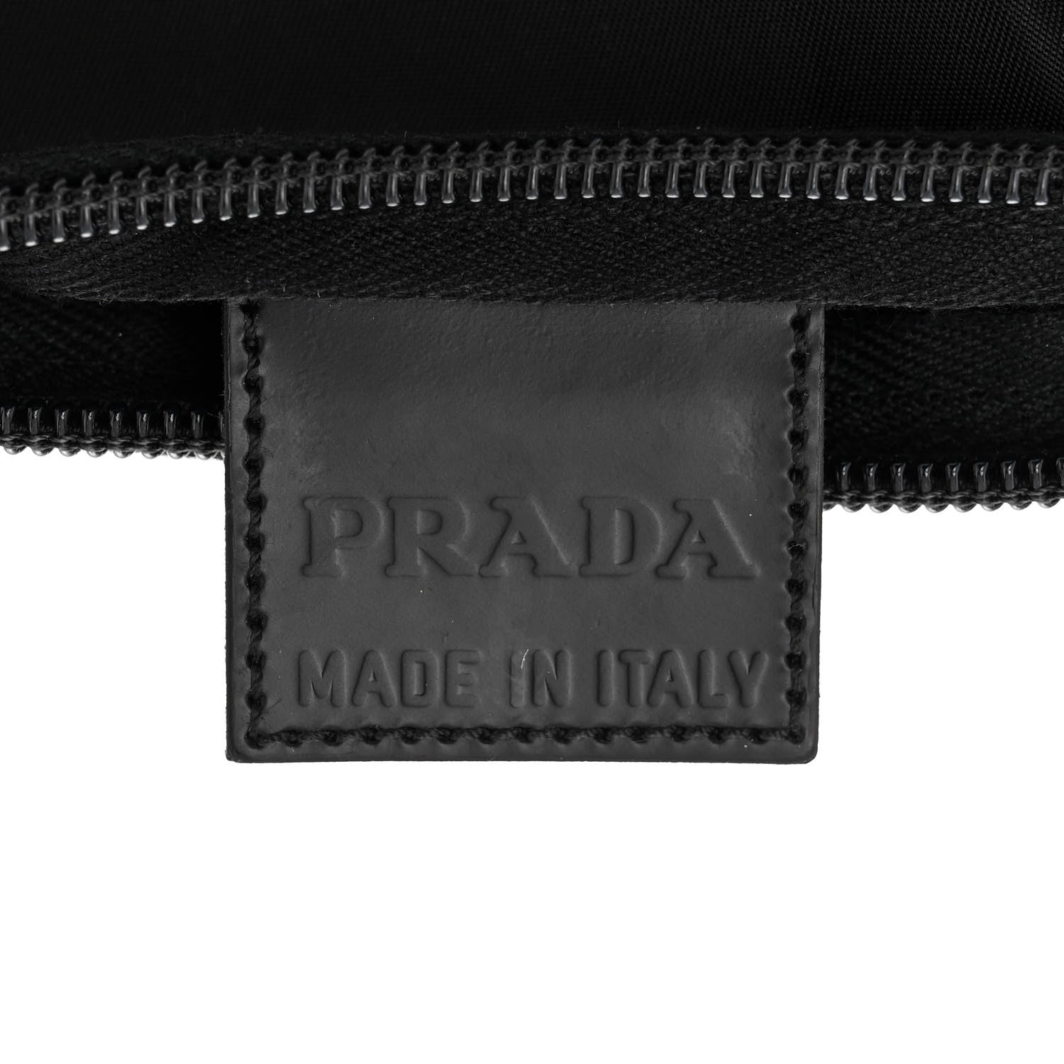 Prada Nylon Tessuto Pencil Pouch Black 6 of 7