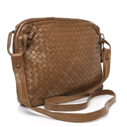 Bottega Veneta Nappa Intrecciato Nodini Crossbody Messenger Noce 3 of 12