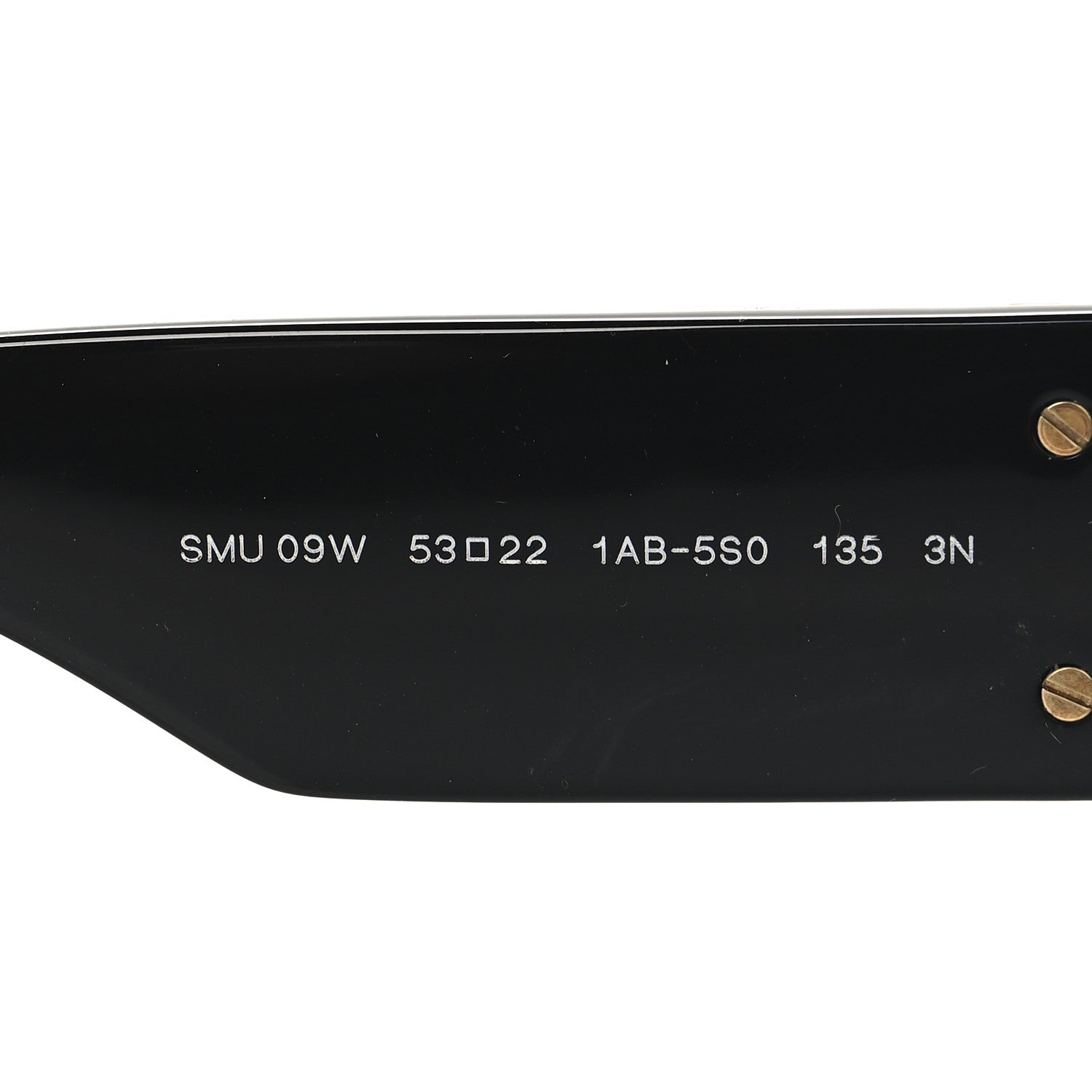 Miu Miu Acetate Rectangle Sunglasses SMU 09W Black 6 of 7