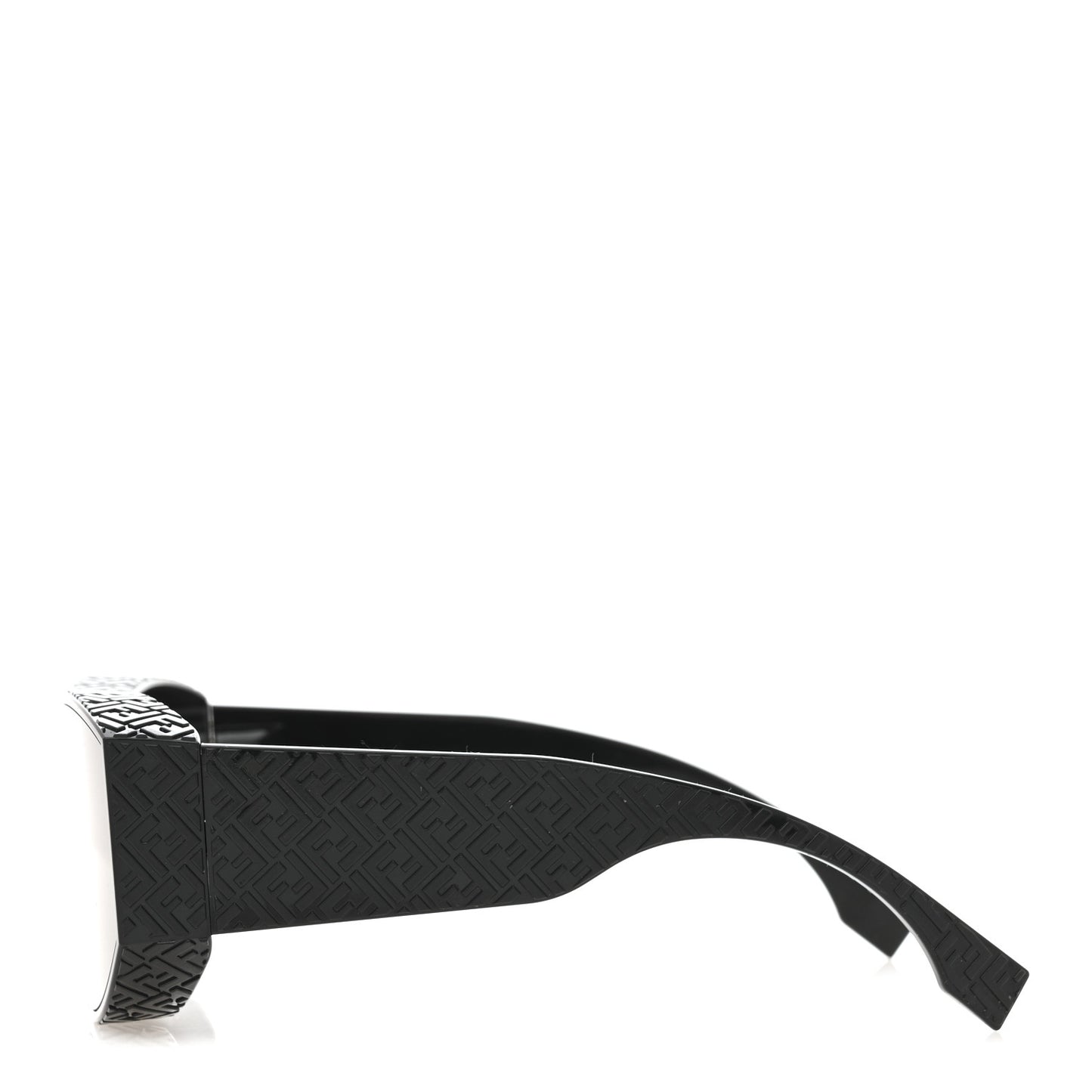 Acetate Lab Mask Sunglasses FE40128I Black