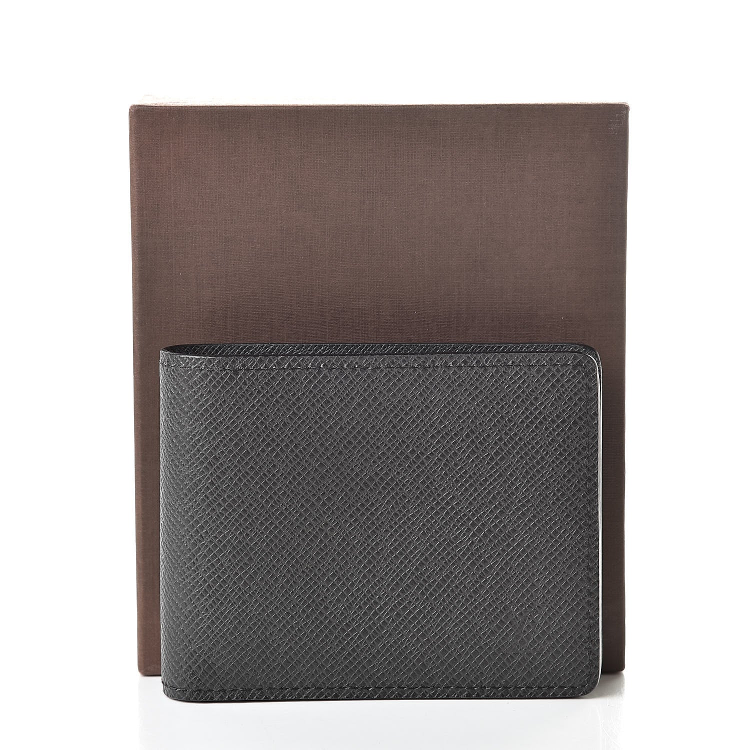 Louis Vuitton Taiga Slender Wallet Black 9 of 9