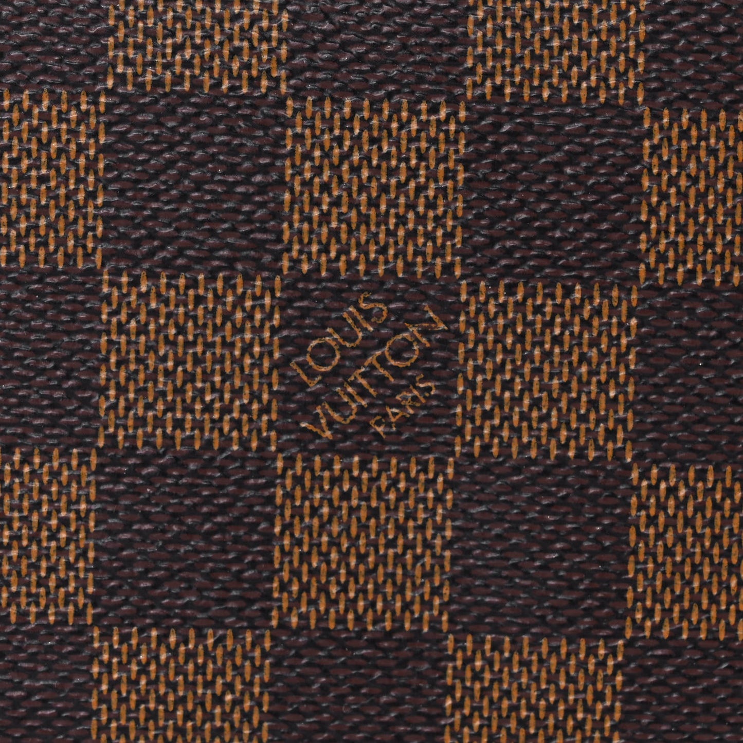 Damier Ebene Clemence Wallet Cherry