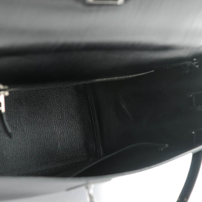 Hermes Box Kelly Retourne 35 So Black 19 of 23