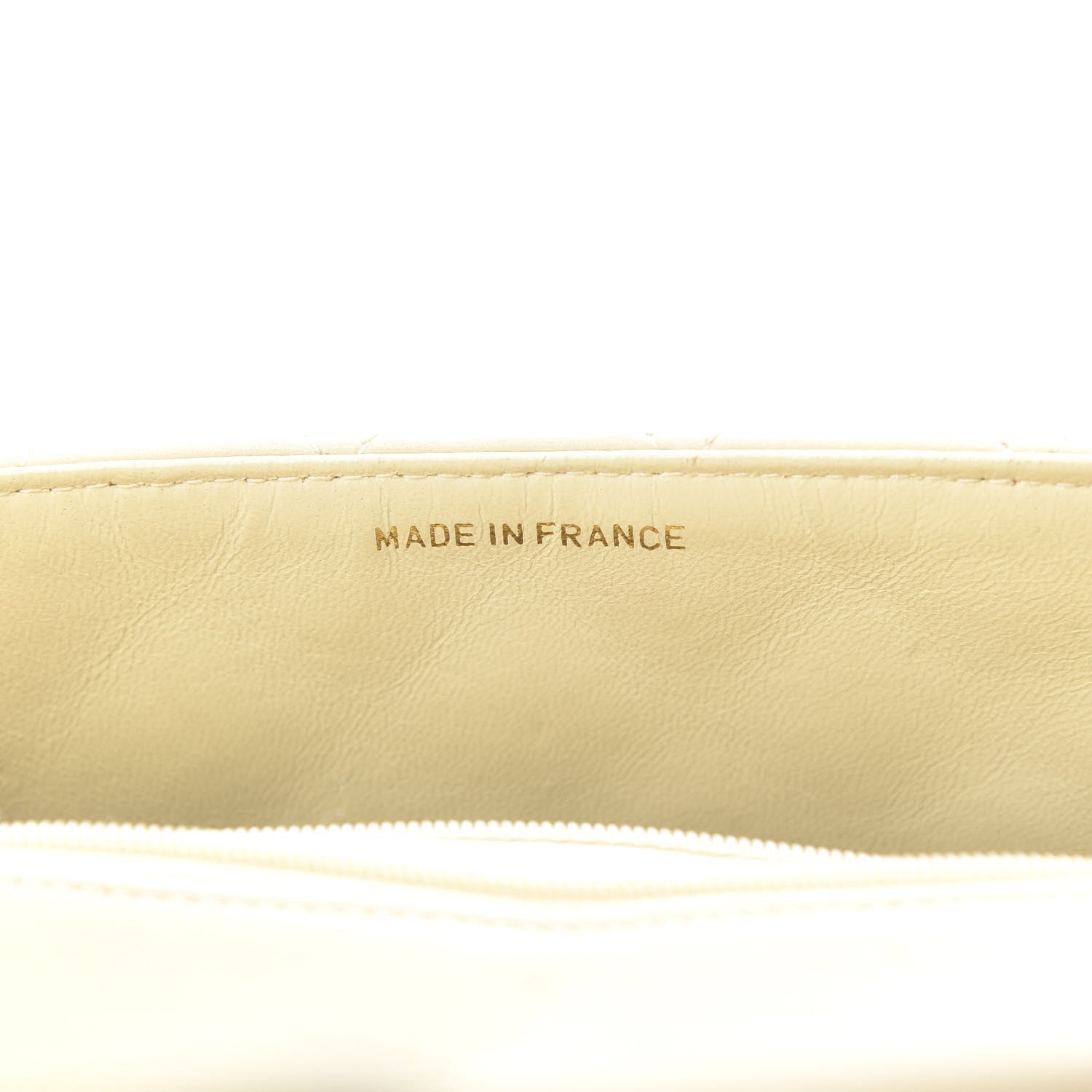 Chanel Lambskin Quilted Mini Square Flap Beige 7 of 19