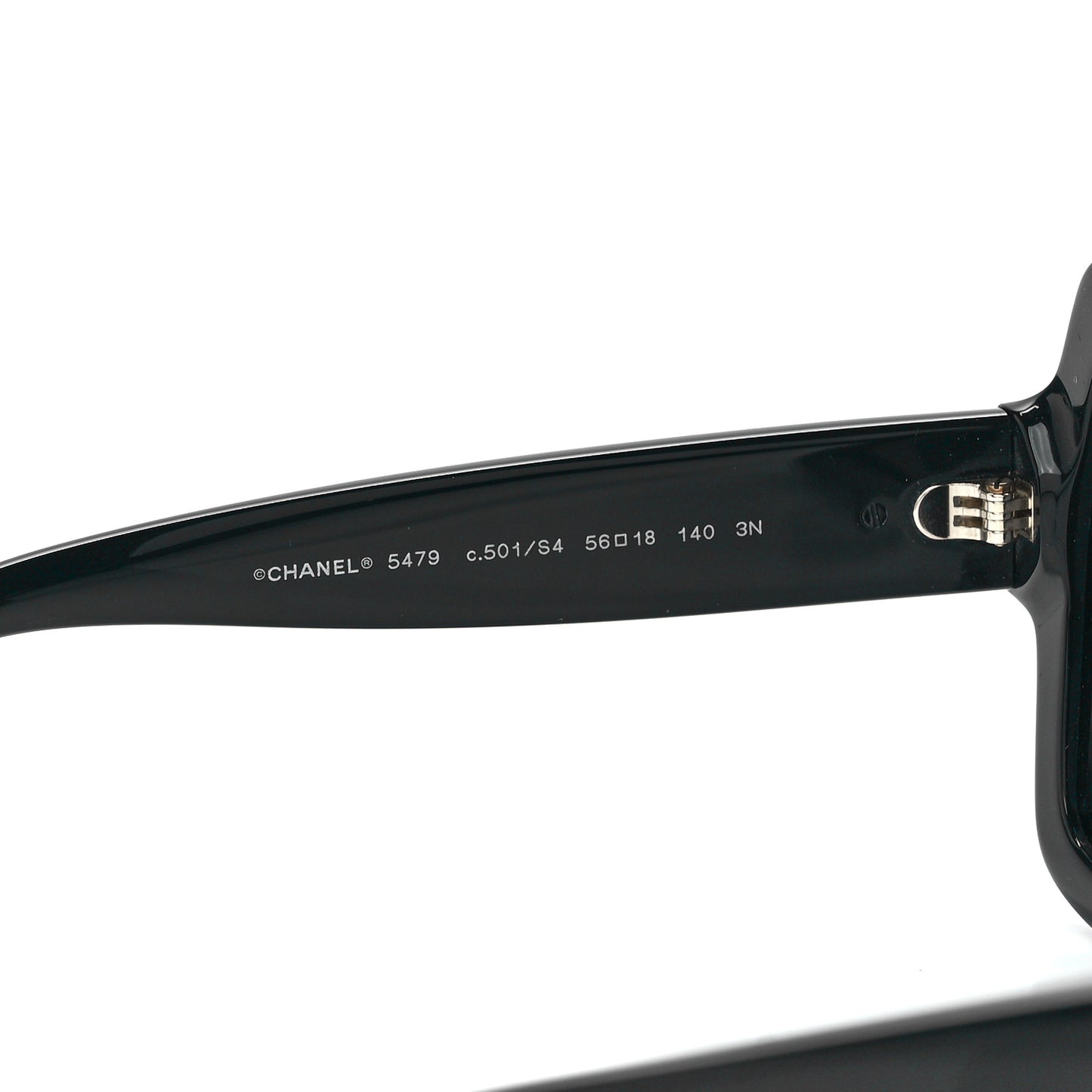Acetate Square Heart Sunglasses 5479 Black