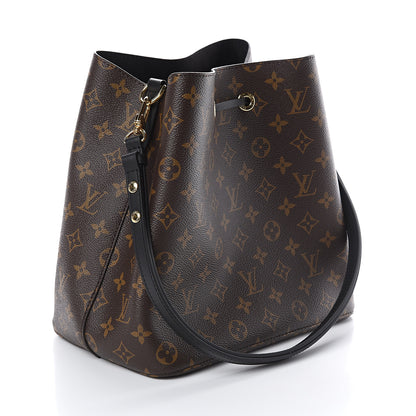 Louis Vuitton Monogram Neonoe MM Black 2 of 8