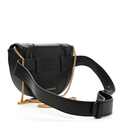 Versace Nappa Quilted Virtus Belt Bag Black 3 of 8