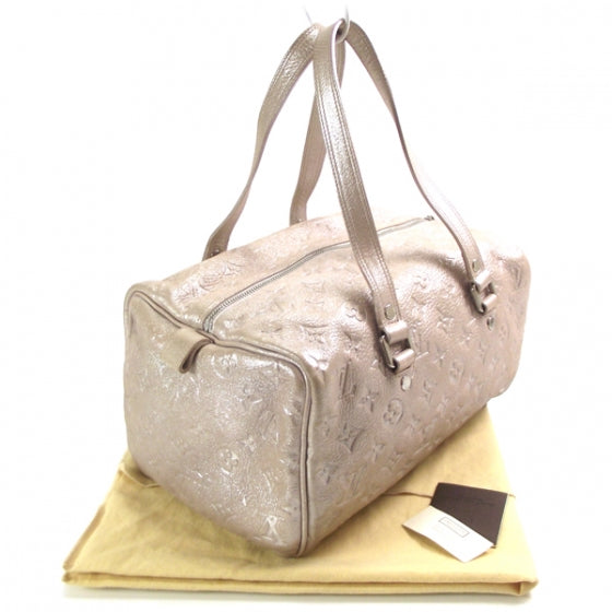 Louis Vuitton Monogram Shimmer Comete Satchel Peach 3 of 8