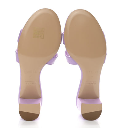 Hermes Epsom Oasis Sandals 37 Violet Amethyste 5 of 9