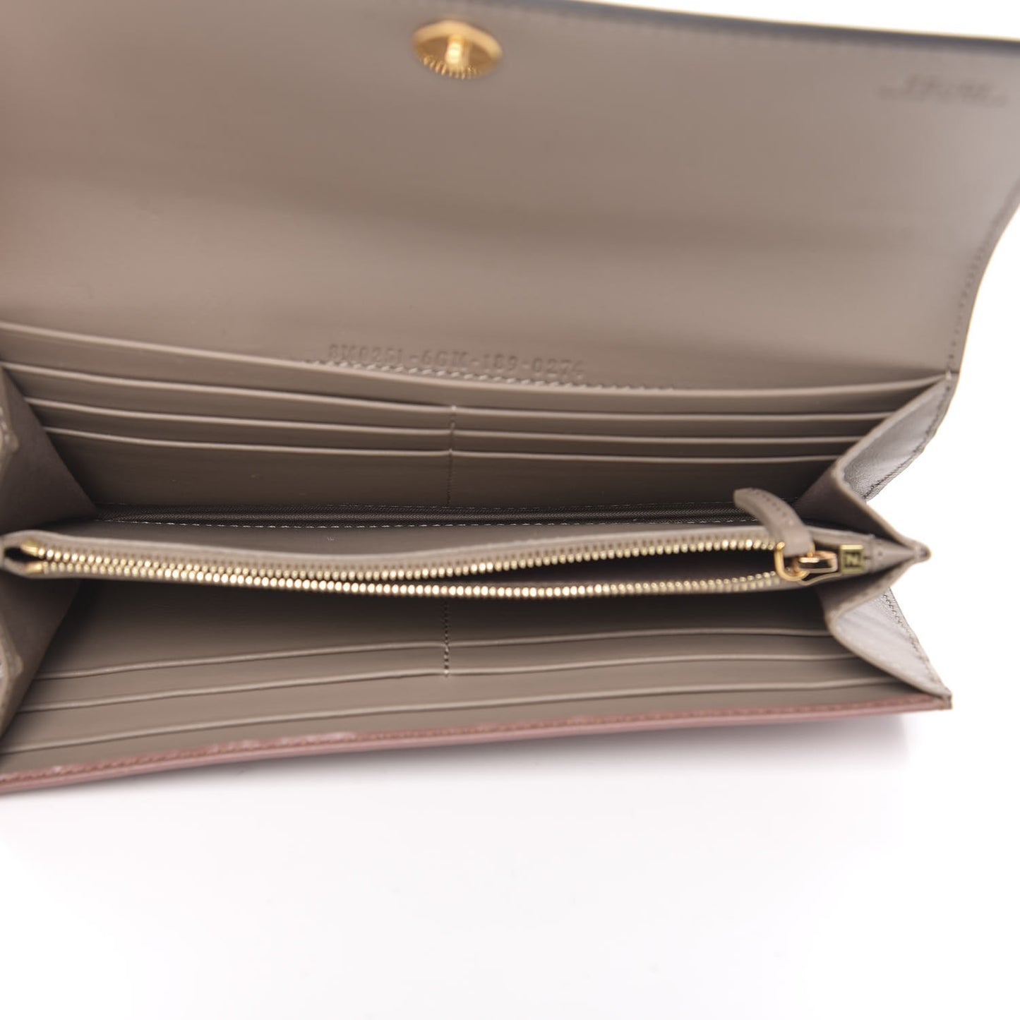 Vitello Liberty Vitello Century Bi-Color By The Way Continental Wallet English Rose Tortora